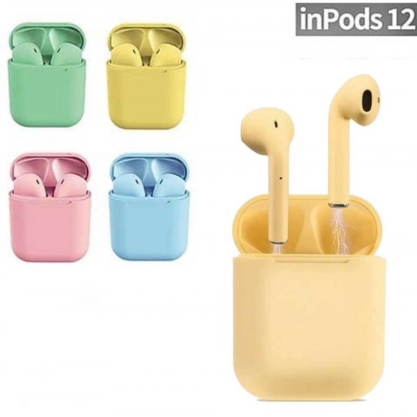 Audifonos Bluetooth Inpods 12 Colores