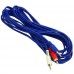 Cable Rca a Plug de audio 3.5 Azul de 5 Metros