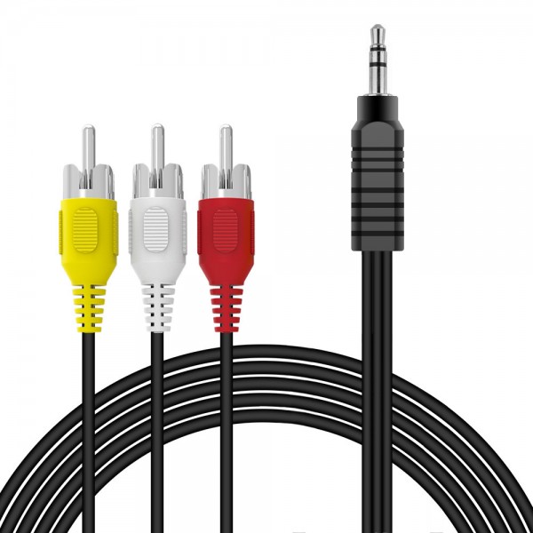 Cable RCA a Plug 3.5 A/V 