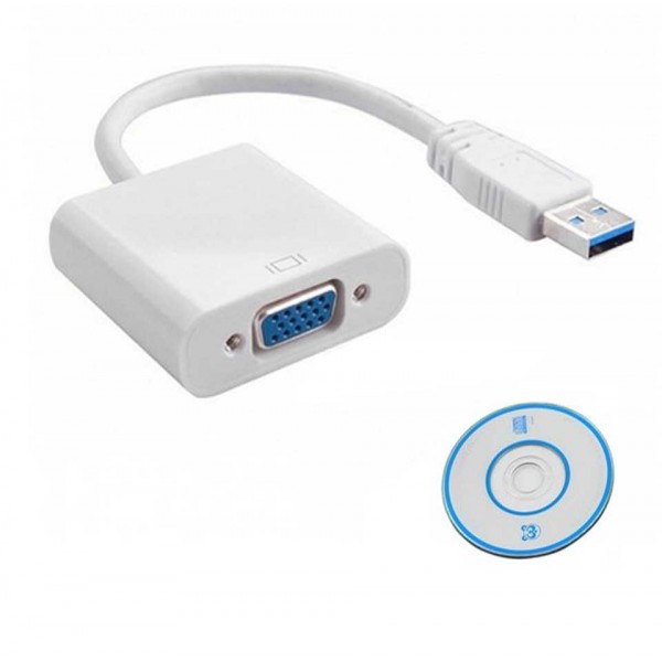 Adaptador Usb 3.0 a Vga con Drivers